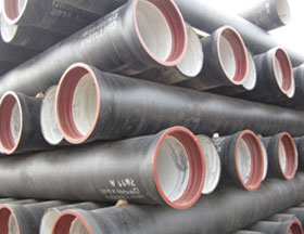 Ductile Iron Spun Pipe Packed ready stock